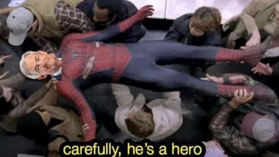 Fed-Chef Jerome als Superheld