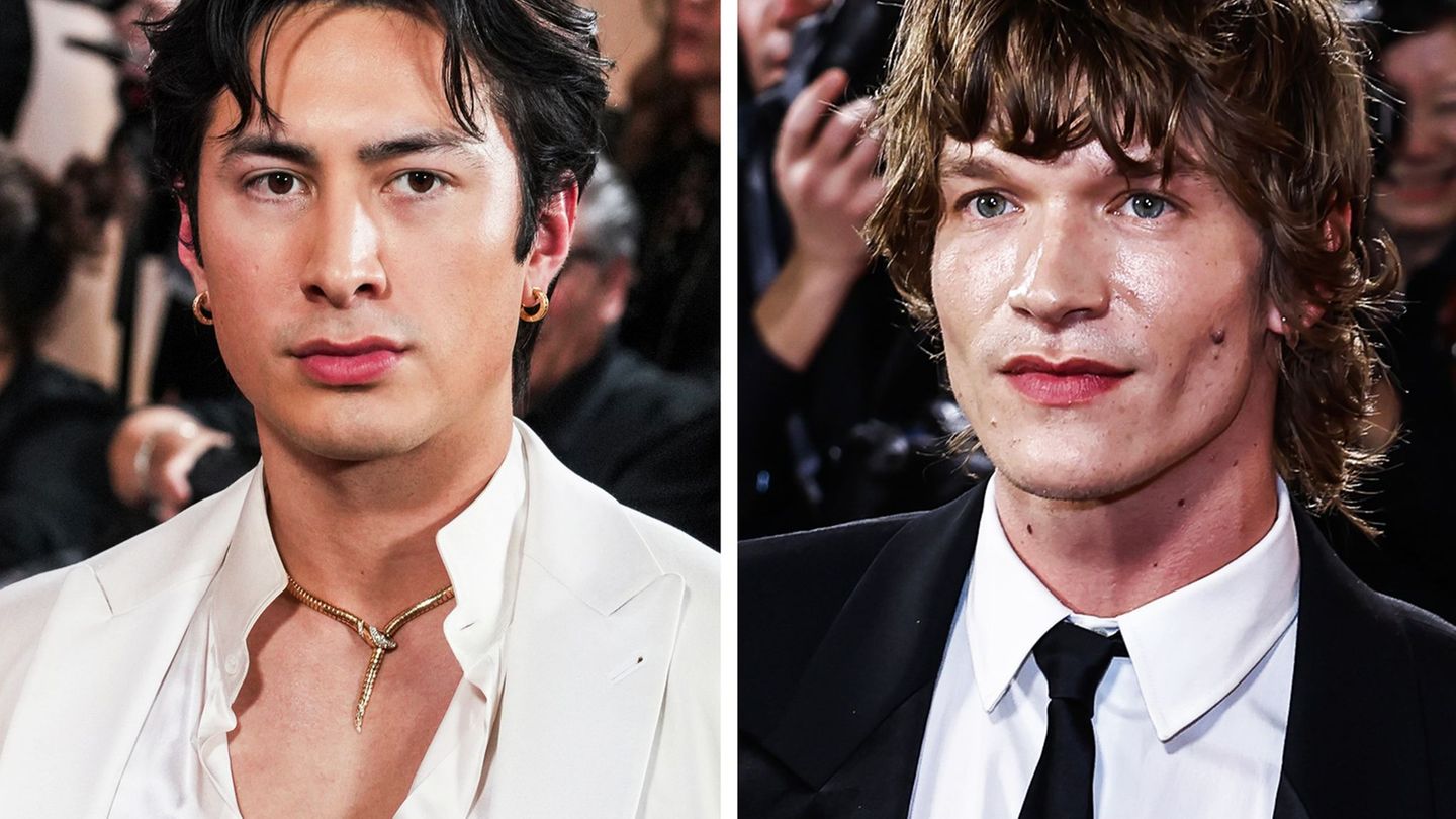 Die Schauspieler Hudson Williams (links) und Connor Storrie sind innerhalb weniger Wochen zu Serien-Weltstars geworden. (Archivb