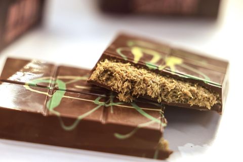 Eine Tafel Dubai-Schokolade