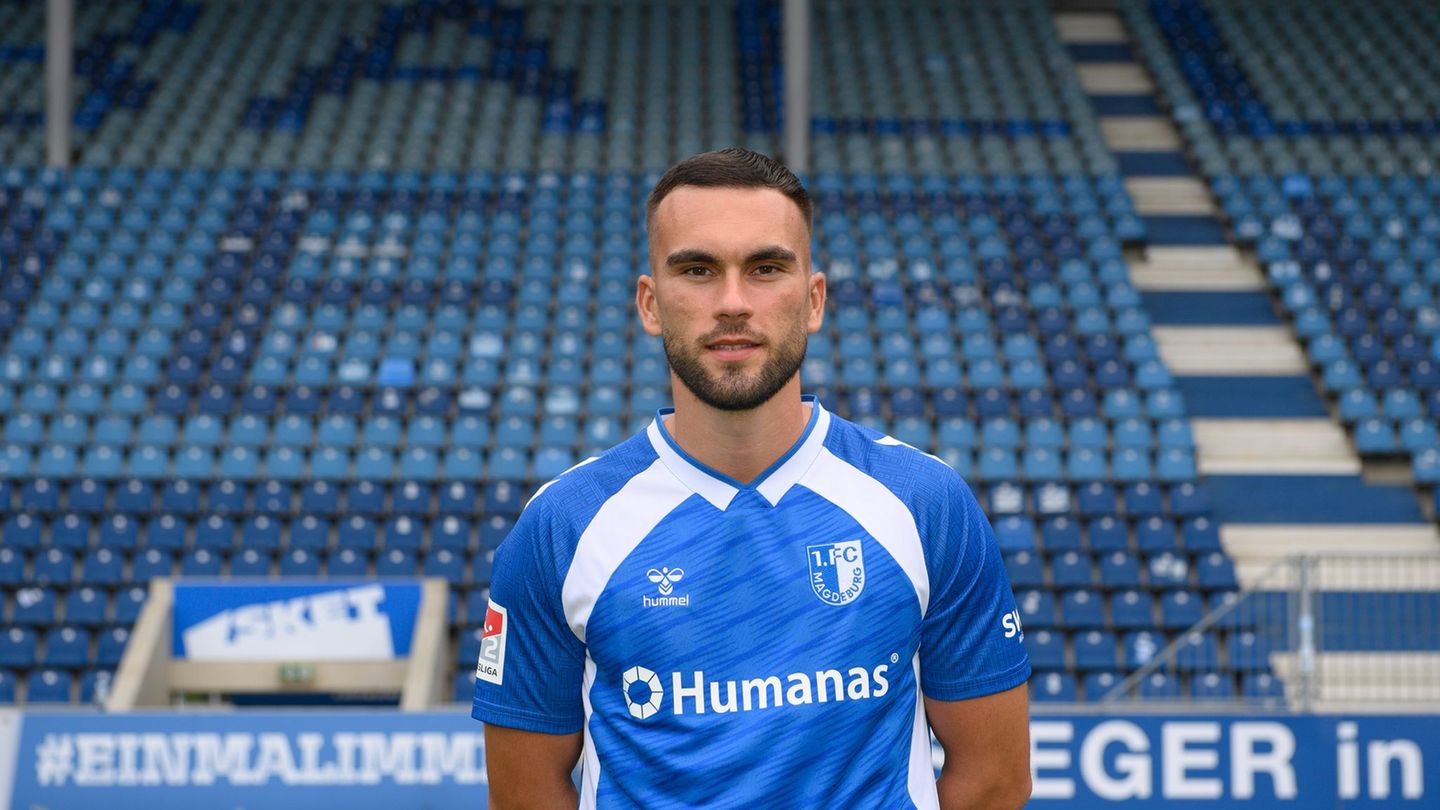 Kein Magdeburger mehr: Emir Kuhinja. Foto: Klaus-Dietmar Gabbert/dpa