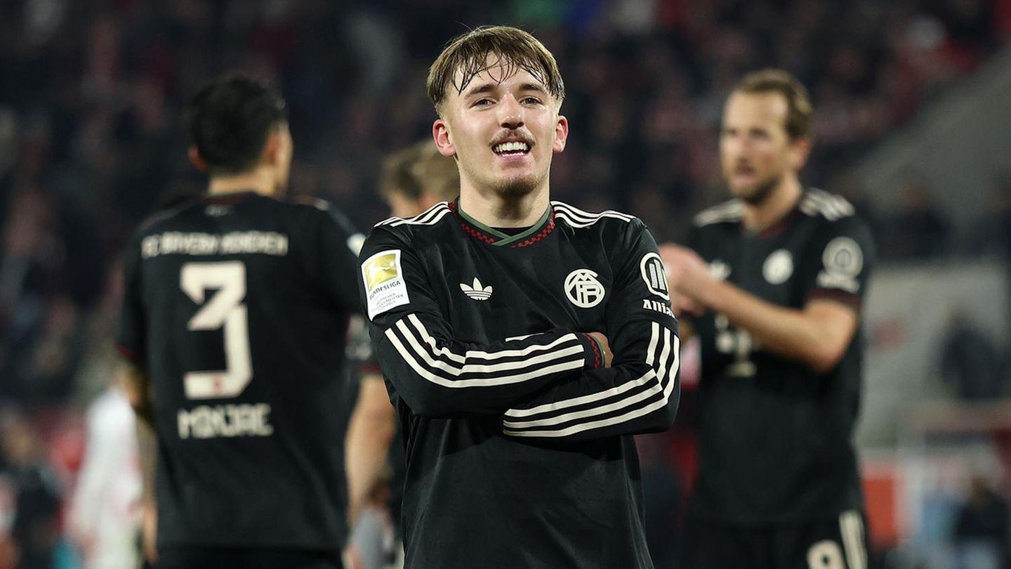 Selbstverständlich Lennart Karl: Gegen Köln hat der Youngster des FC Bayern wieder ein Tor erzielt