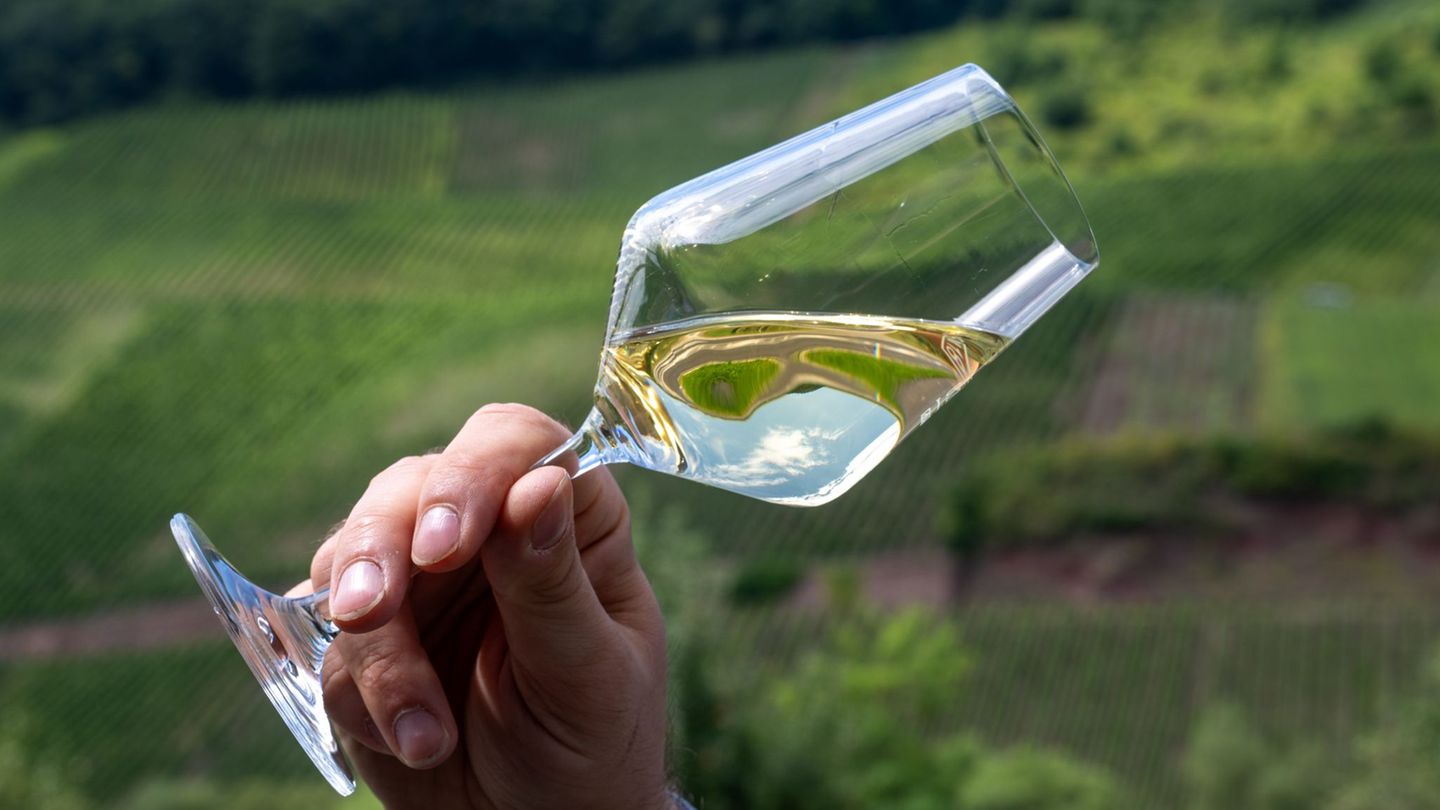 Die Deutschen trinken immer weniger Wein. (Archivbild) Foto: Harald Tittel/dpa