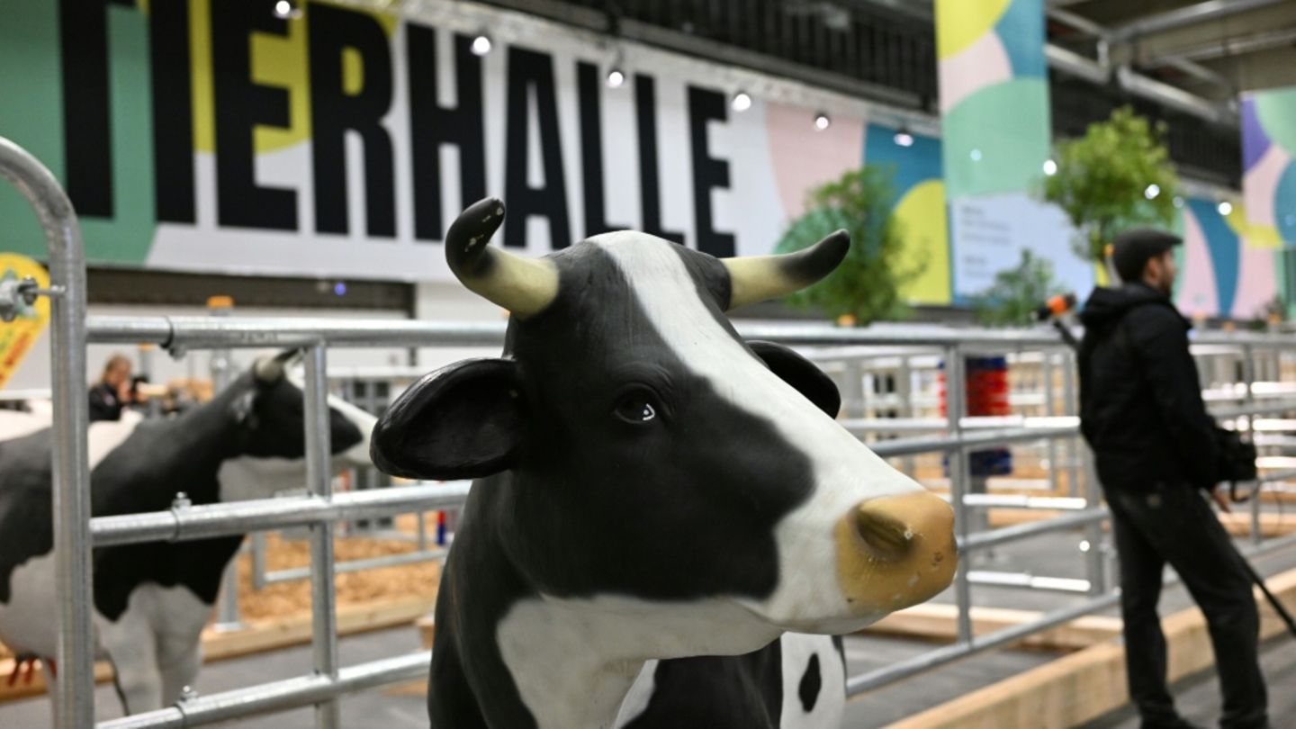 Vorbereitungen für die Grüne Woche im vergangenen Jahr