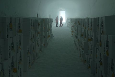 Ein Blick ins Innere der Eiskammer. Foto: Gaetano Massimo Macri/PNRA/IPEV/dpa