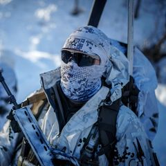 Deutsche Soldaten bei der Übung "Nordic Response" im Jahr 2024