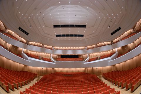 Die Staatskapelle Dresden verstärkt sich für ein Konzert im Kulturpalast mit Mitgliedern des Gustav Mahler Jugendorchesters (Sym