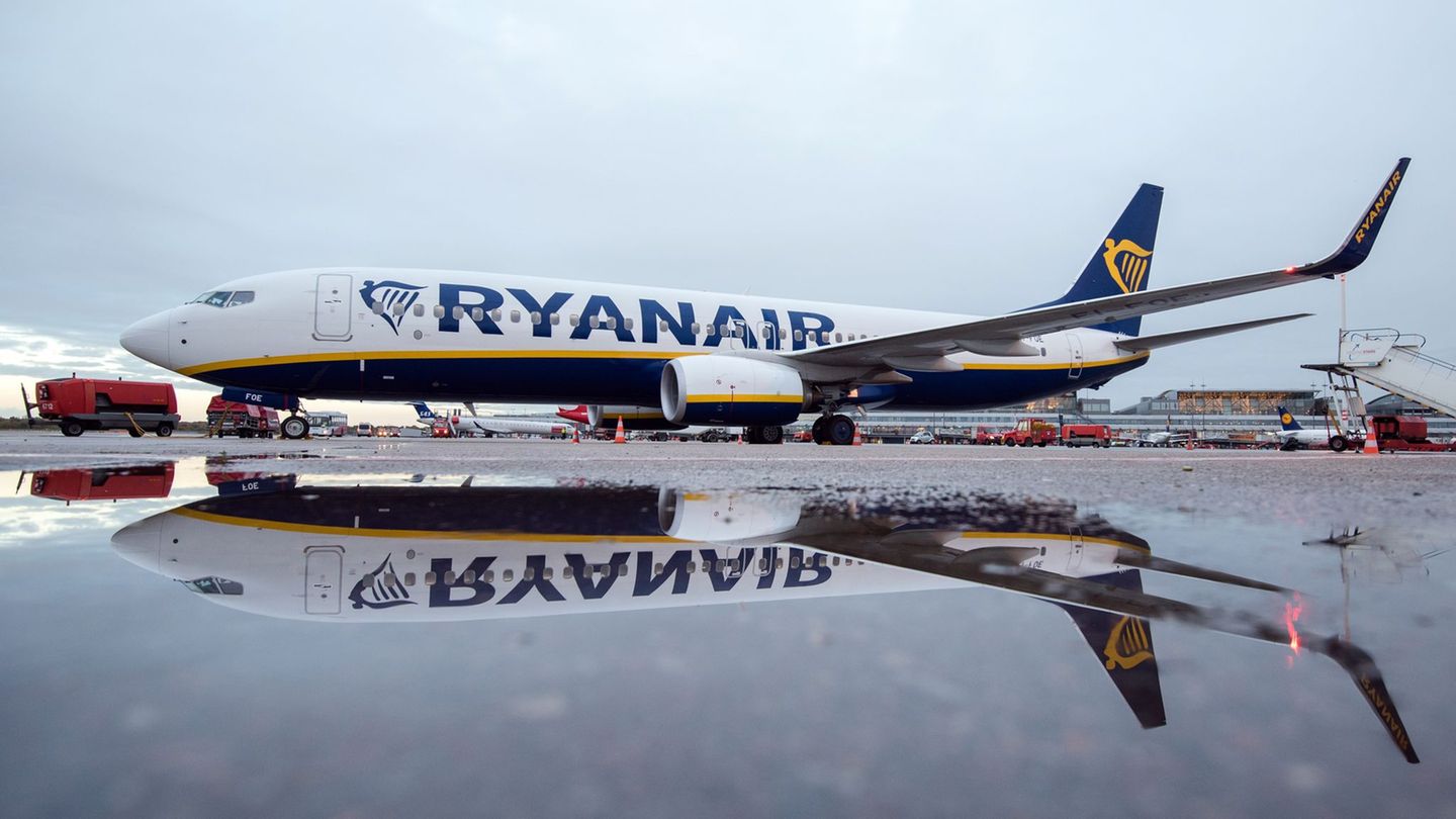 Ryanair will das Angebot am Hamburger Flughafen erneut kürzen. (Archivbild) Foto: Daniel Bockwoldt/dpa