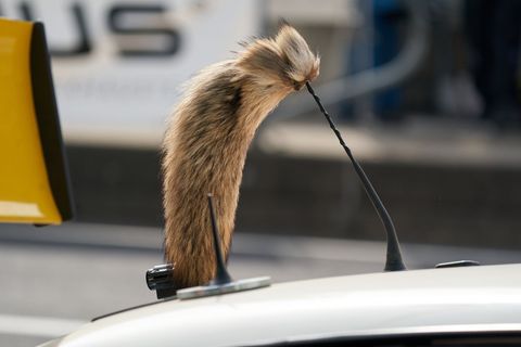 Der Fuchsschanz war für viele Fahrer des Opel Manta unverzichtbar. Foto: Thomas Frey/dpa