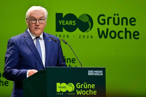 Bundespräsident Frank-Walter Steinmeier sprach bei der Eröffnungsfeier der 90. Ausgabe der Internationalen Grünen Woche. (Archiv