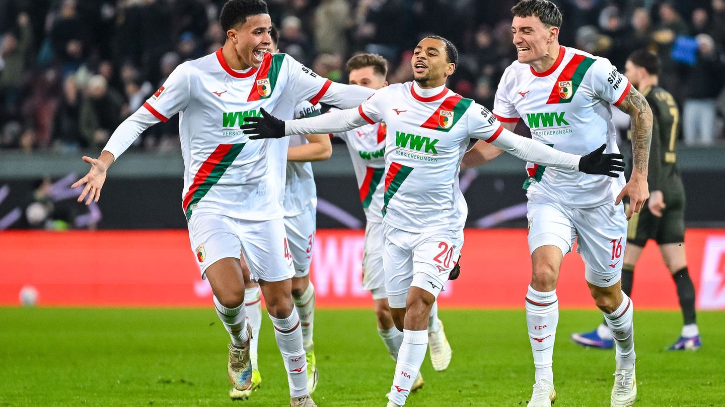 Fußball-Bundesliga: Traumtor reicht Augsburg nicht: Union trifft spät zum 1:1