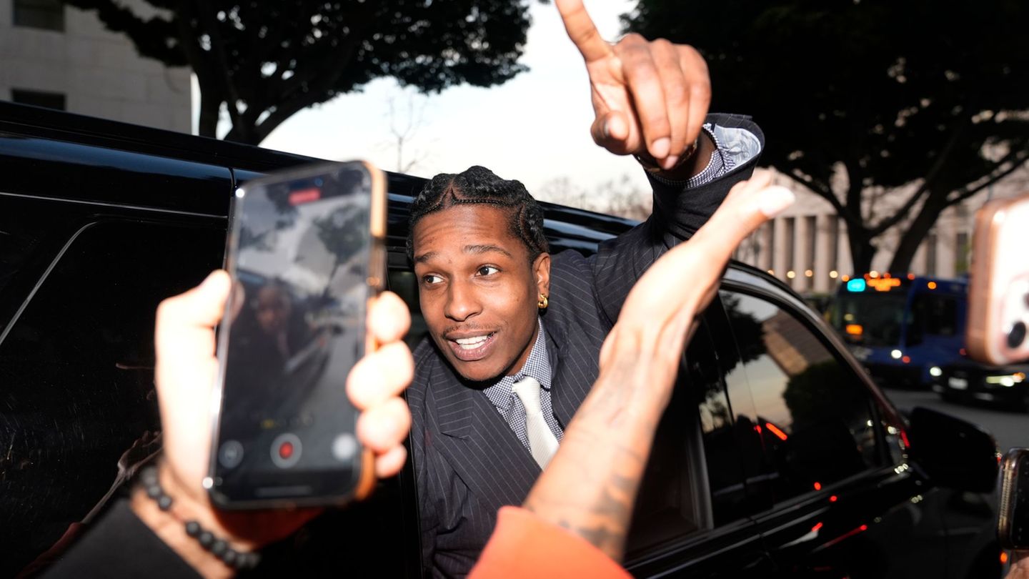 Rapper Asap Rocky geriet mit einem Gerichtsprozess 2025 in die Schlagzeilen. (Archivbild) Foto: Damian Dovarganes/AP/dpa