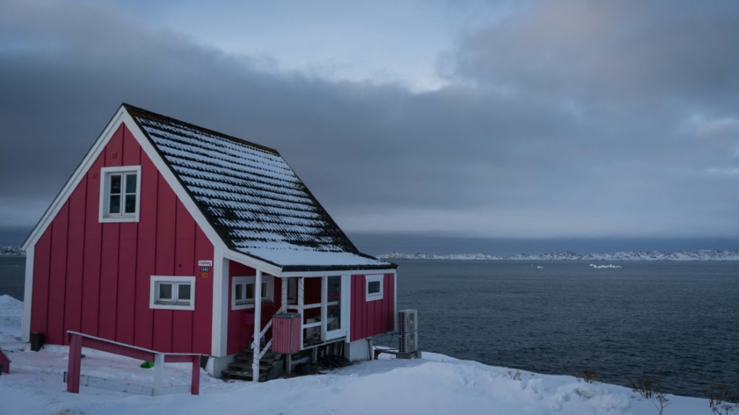 Haus auf Grönland