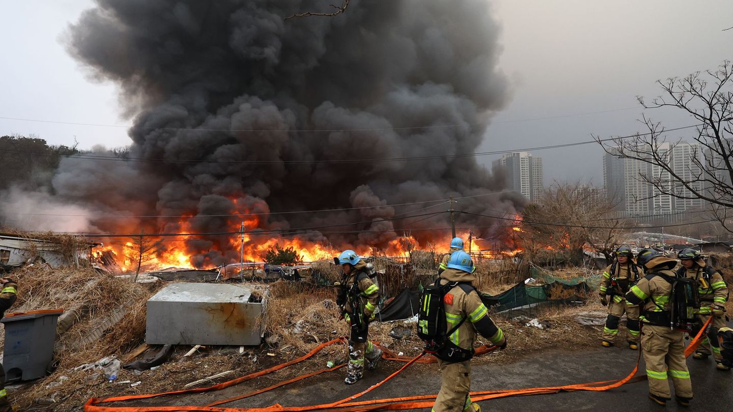 Das Guryong-Viertel liegt in unmittelbarer Nähe der glitzernden Wolkenkratzer des Bezirks Gangnam in Seoul. Foto: Choi Jin-seok/
