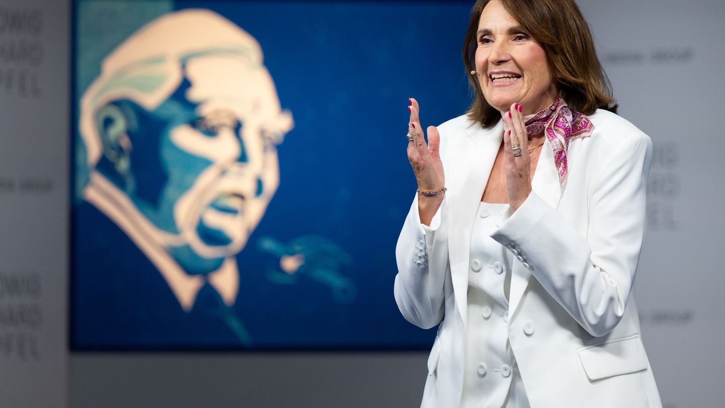 Verlegerin Christiane Goetz-Weimer sieht die Zukunft des in die Kritik geratenen Ludwig-Erhard-Gipfels nicht in Gefahr. (Archivb