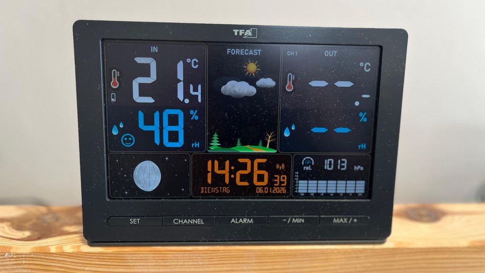 Wetterstation Test: TFA Dostmann Season 2