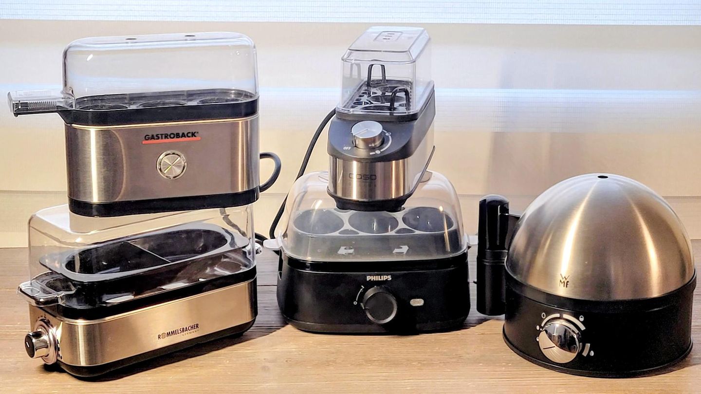 Eierkocher Test: Fünf Modelle im Test