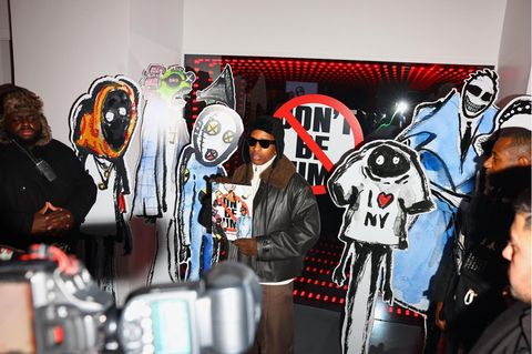 A$AP Rocky bei der Albumvorstellung