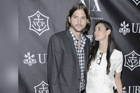 Ashton Kutcher und Demi Moore im Jahr 2011.