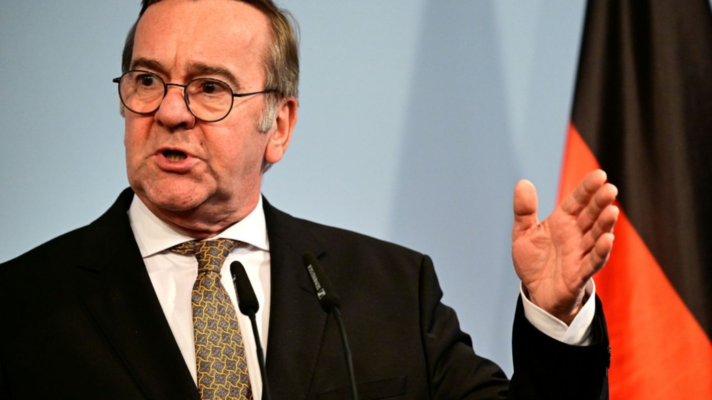 Pistorius am Dienstag in Berlin