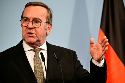 Pistorius am Dienstag in Berlin