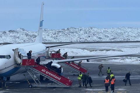 Bundeswehr-Team kommt abends auf Grönland an Foto: Julia Wäschenbach/dpa