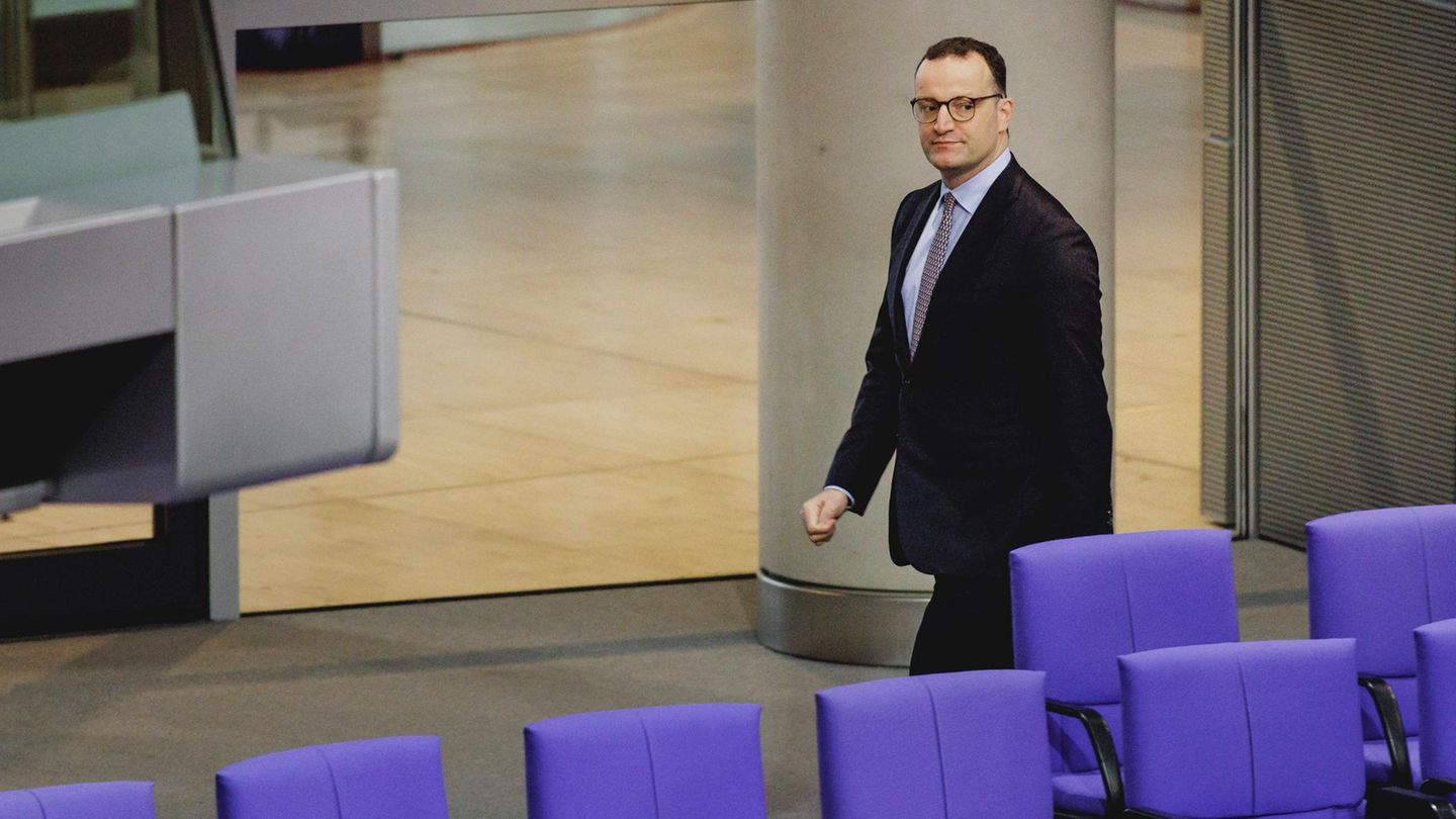 Jens Spahn im Bundestag