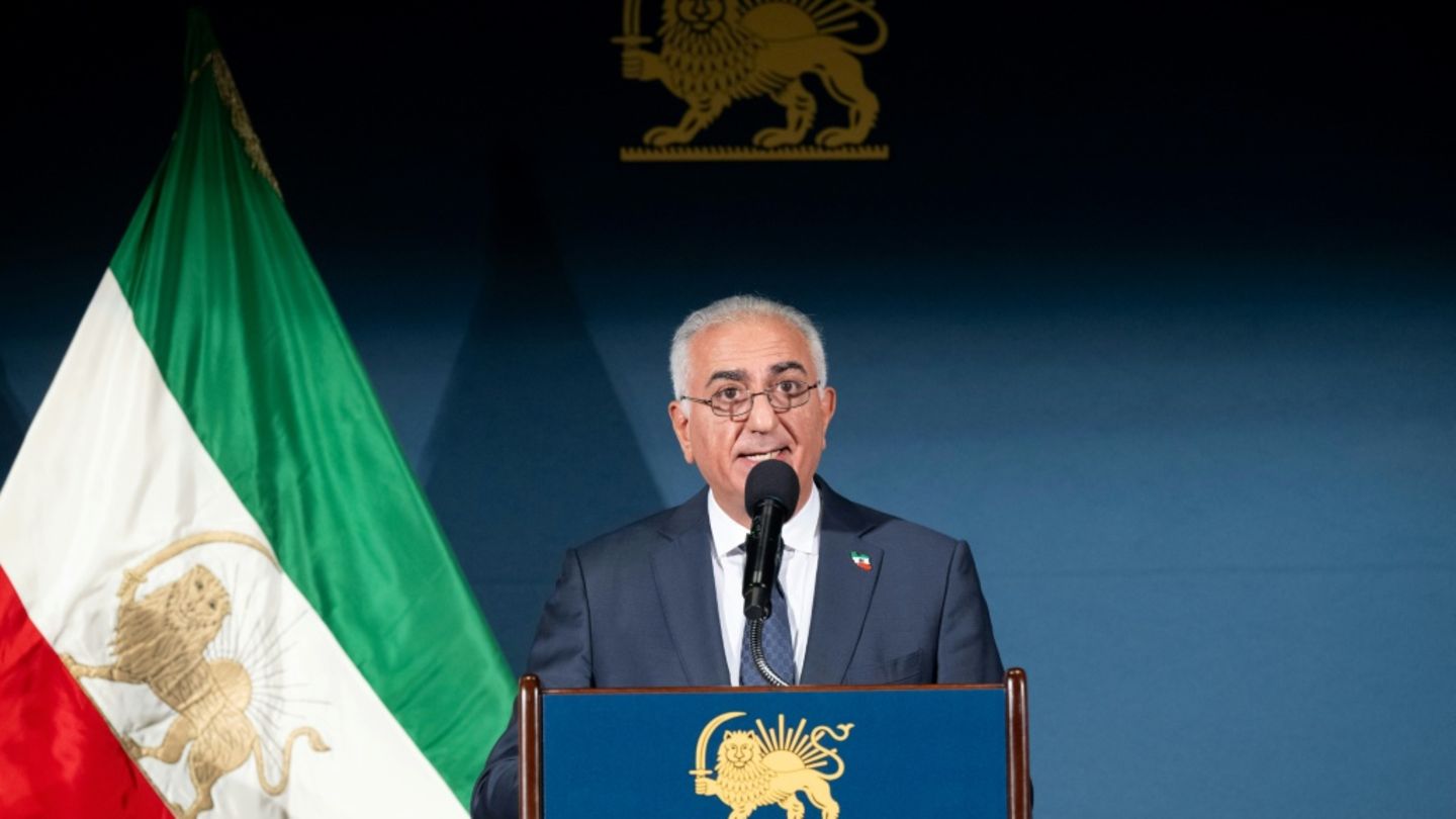 Der iranische Schah-Sohn Reza Pahlavi