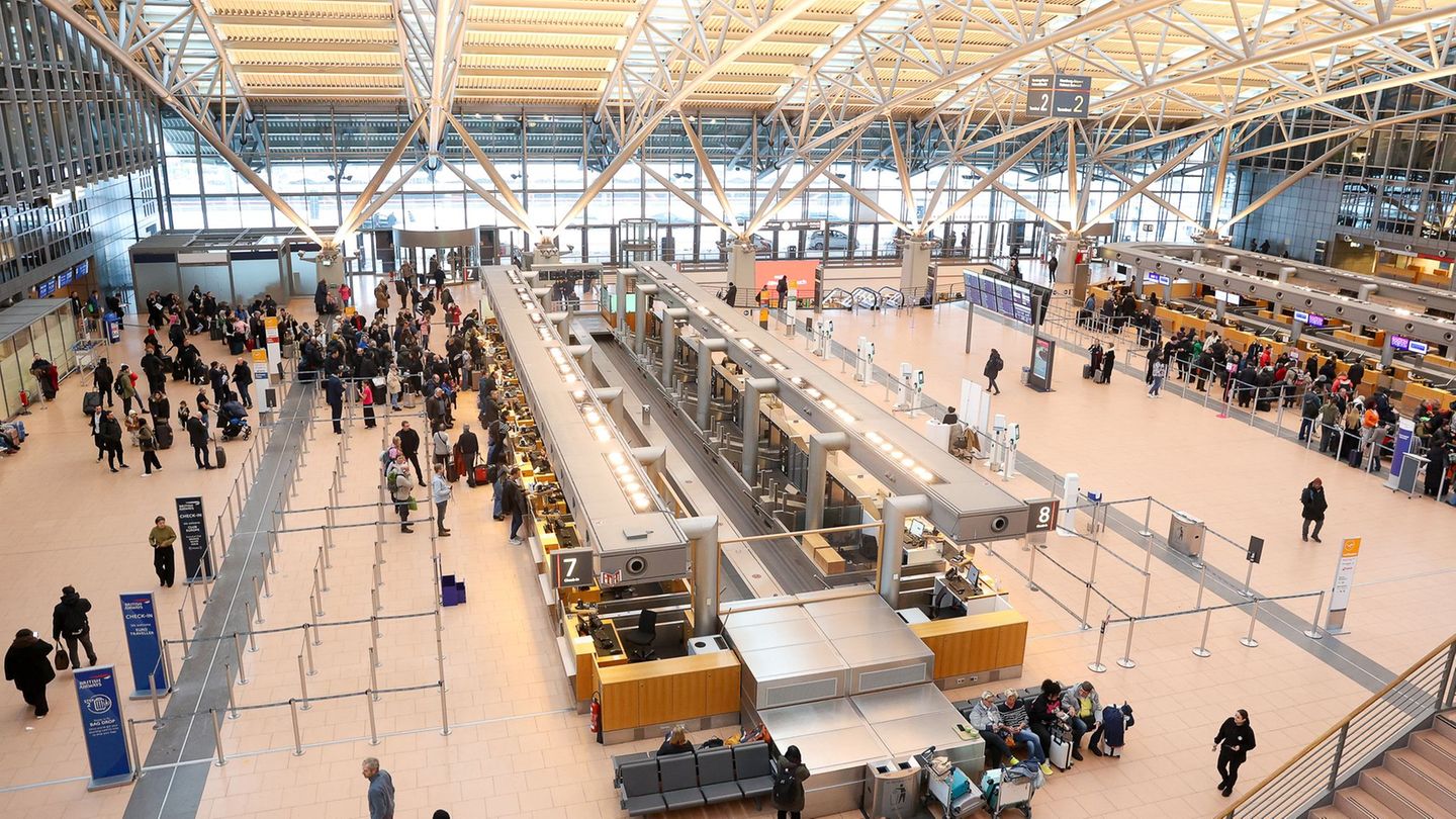 Rund 14,8 Millionen Passagiere zählte der Hamburger Flughafen im vergangenen Jahr. Foto: Bodo Marks/dpa