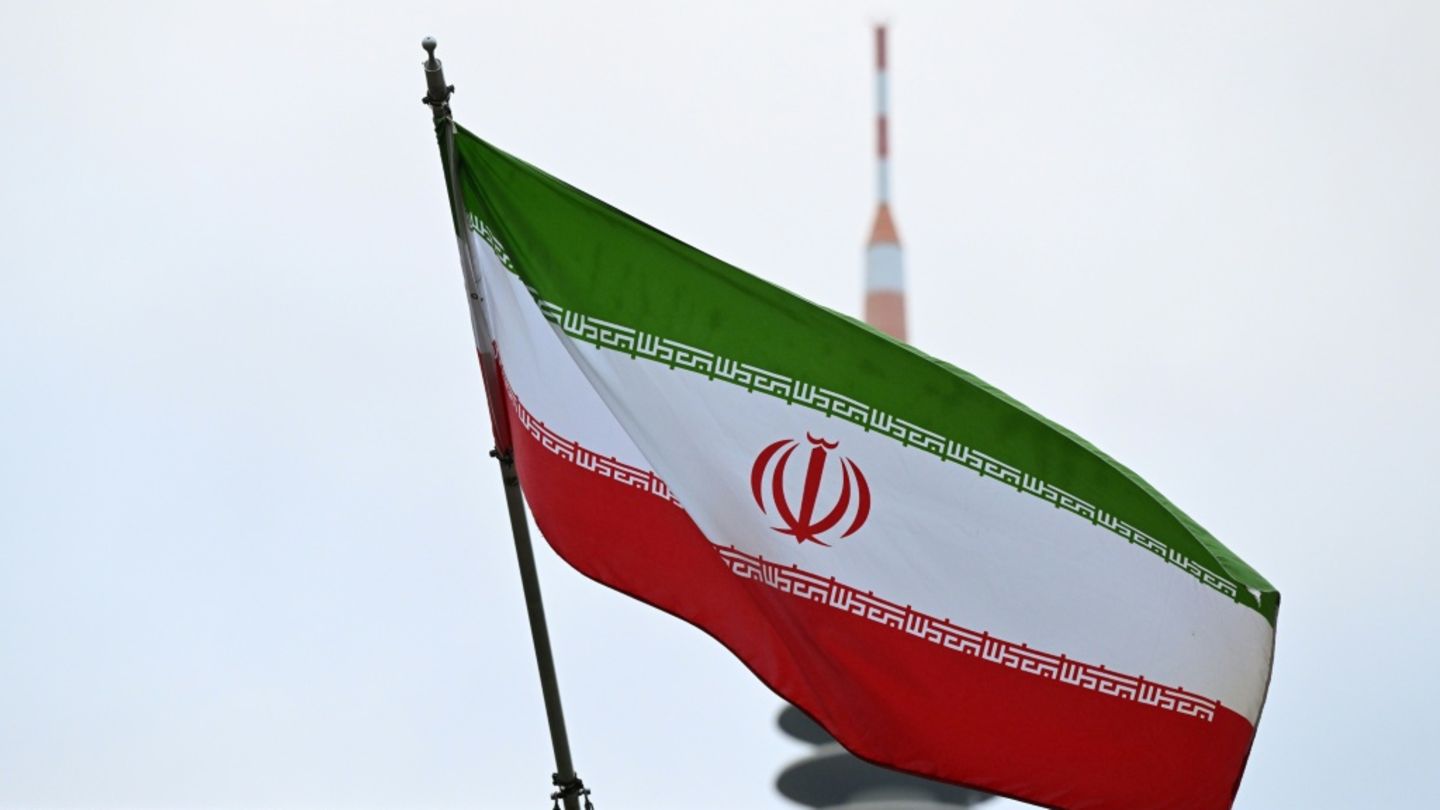 Iranische Flagge