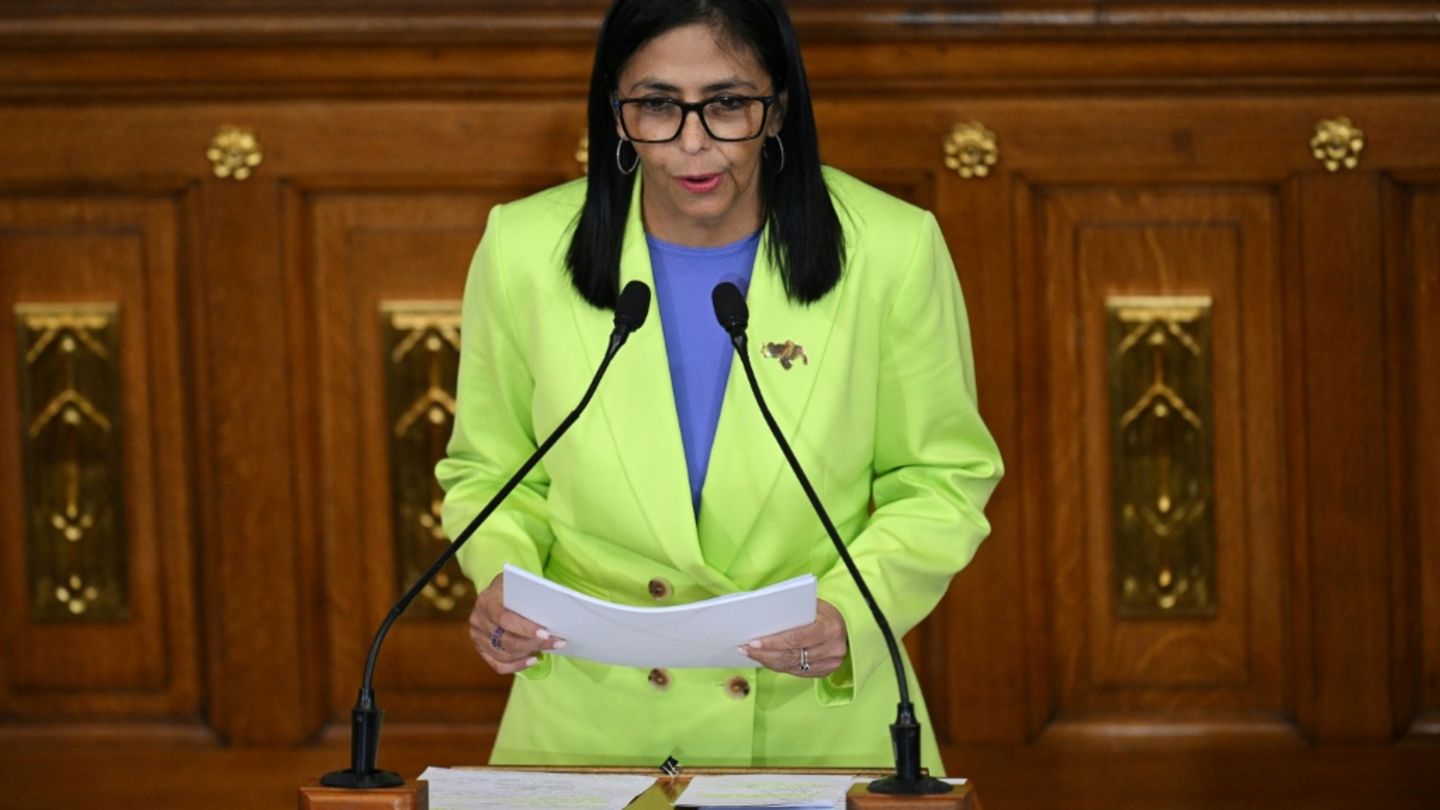 Venezuelas Interimspräsidentin Delcy Rodríguez