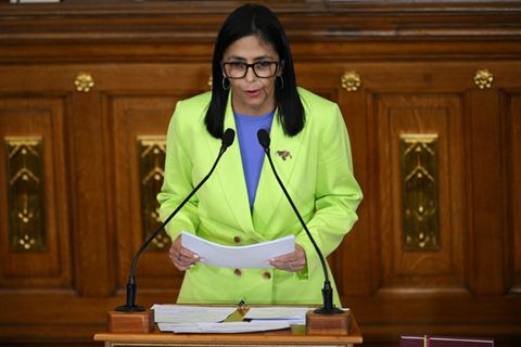 Venezuelas Interimspräsidentin Delcy Rodríguez