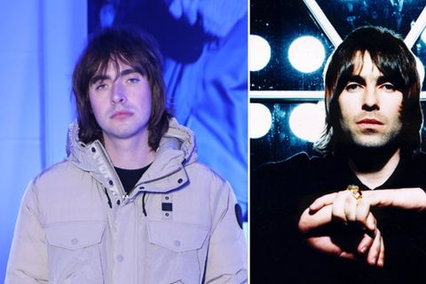 Gene Gallagher (li.) sieht der jüngeren Version seines Vaters sehr ähnlich.