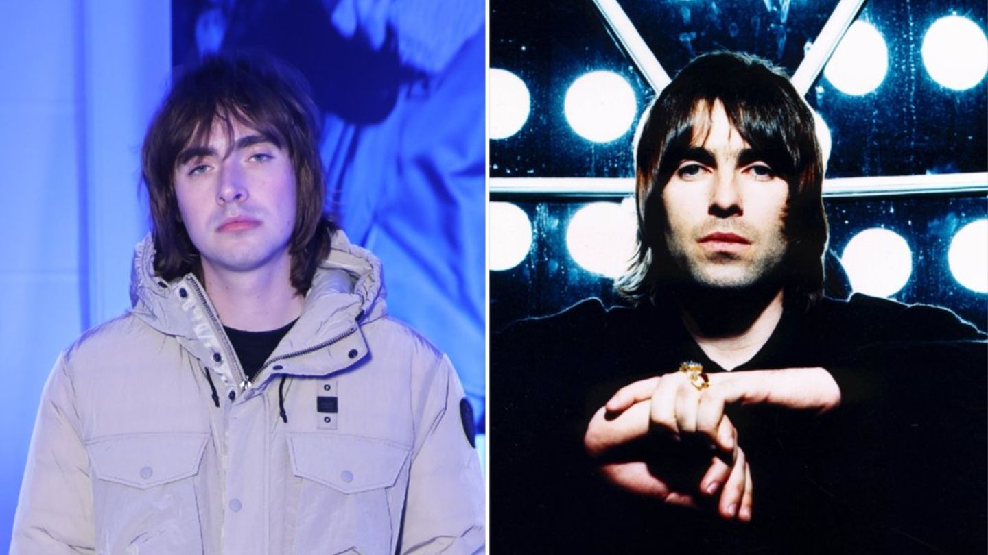 Gene Gallagher (li.) sieht der jüngeren Version seines Vaters sehr ähnlich.