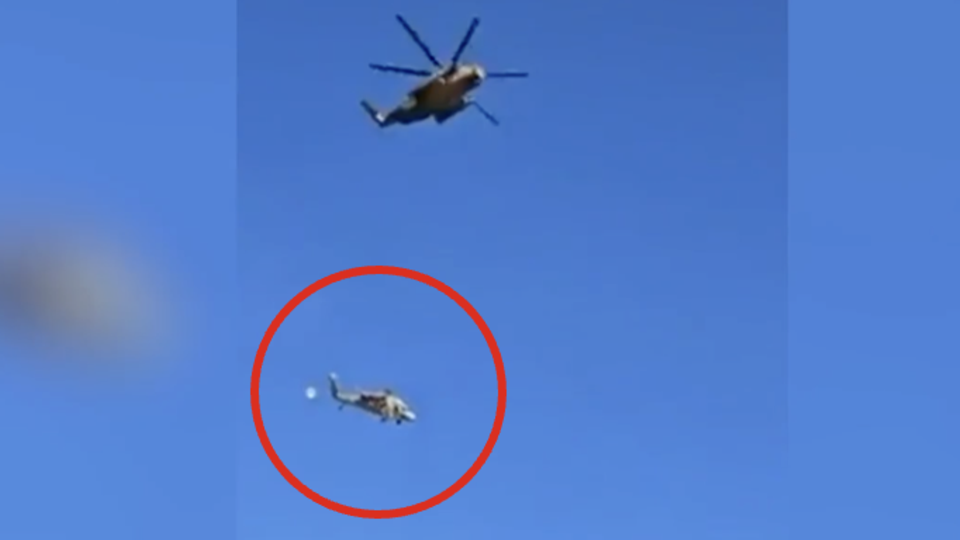 IDF-Hubschrauber fliegt Black Hawk aus – und lässt ihn plötzlich fallen