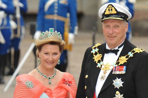 Königin Sonja und König Harald sind seit 1968 verheiratet und seit 1991 auf dem norwegischen Thron.