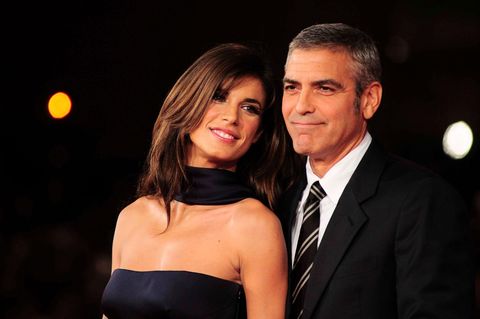 George Clooney und Elisabetta Canalis