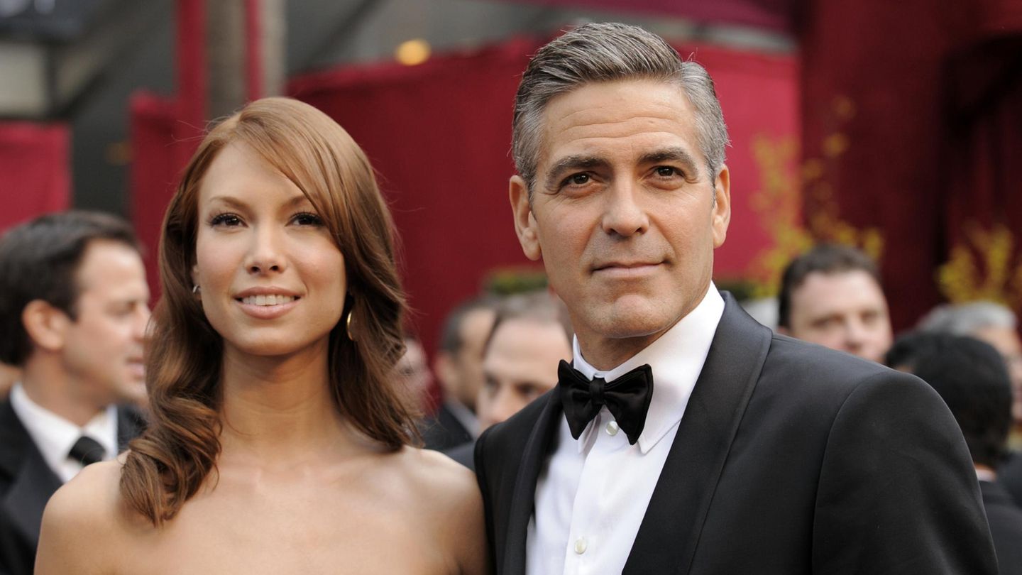 George Clooney und Sarah Larson