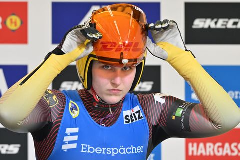 Europameisterin: Erster großer Titel für Merle Fräbel. Foto: Martin Schutt/dpa