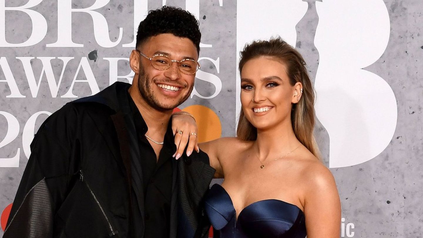 Perrie Edwards und Alex Oxlade-Chamberlain bei den Brit Awards 2019 in London.