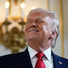 Donald Trump am 16. Januar 2026 in seinem Mar-a-Lago Club in Florida