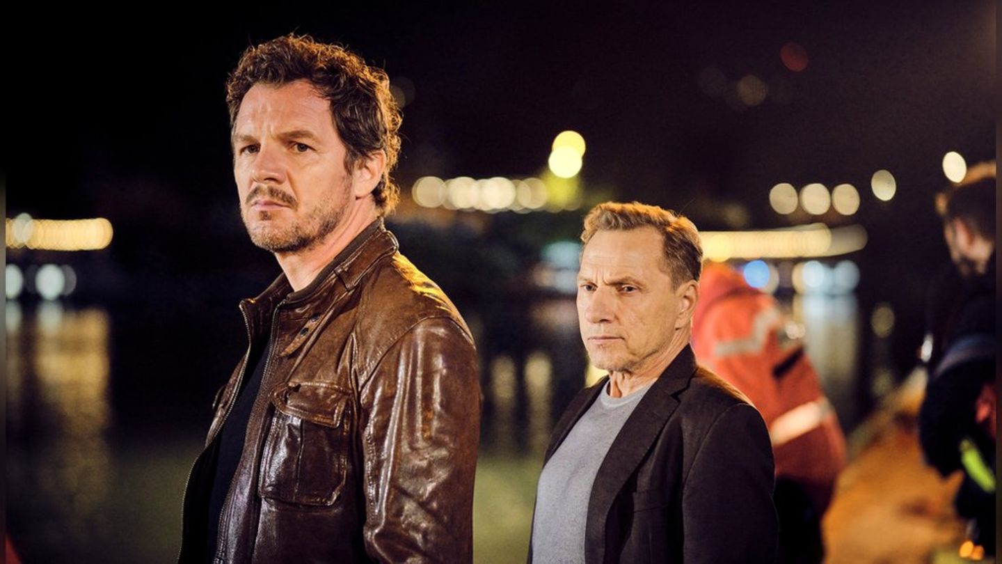Sebastian Bootz (Felix Klare) und Thorsten Lannert (Richy Müller) in "Tatort: Ex-It".