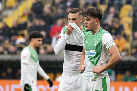 Die Stimmung bei Greuther Fürth ist im Keller. Foto: Sebastian Kahnert/dpa