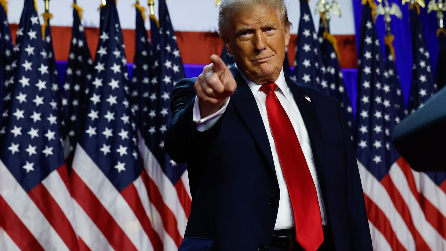 Donald Trump trat vor einem Jahr im Weißen Haus seine zweite Amtszeit als US-Präsident an.