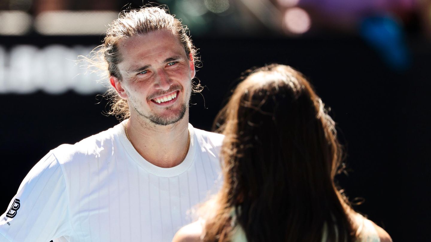 Tennisprofi Alexander Zverev im Interview mit Andrea Petkovic