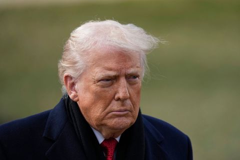 US-Präsident Donald Trump droht europäischen Verbündeten mit Sonderzöllen. (Archivbild) Foto: Alex Brandon/AP/dpa