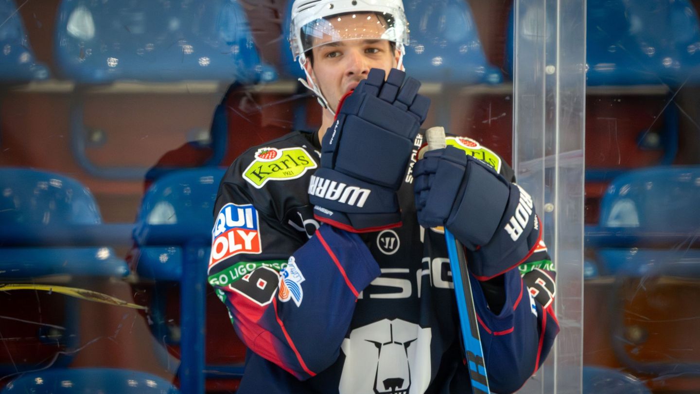 Nationalspieler Kai Wissmann verliert seine Saisonpremiere mit den Eisbären. (Archivbild) Foto: Soeren Stache/dpa