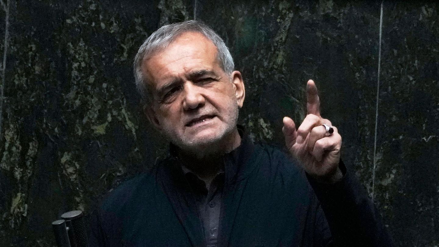 Der iranische Präsident Massud Peseschkian