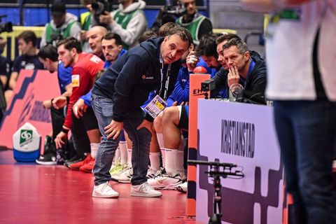 Für Bob Hanning war es das zweite EM-Spiel als Trainer der italienischen Handball-Nationalmannschaft. Foto: Luigi Canu/LiveMedia