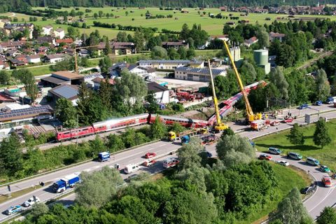 Unglücksstelle im Juni 2022