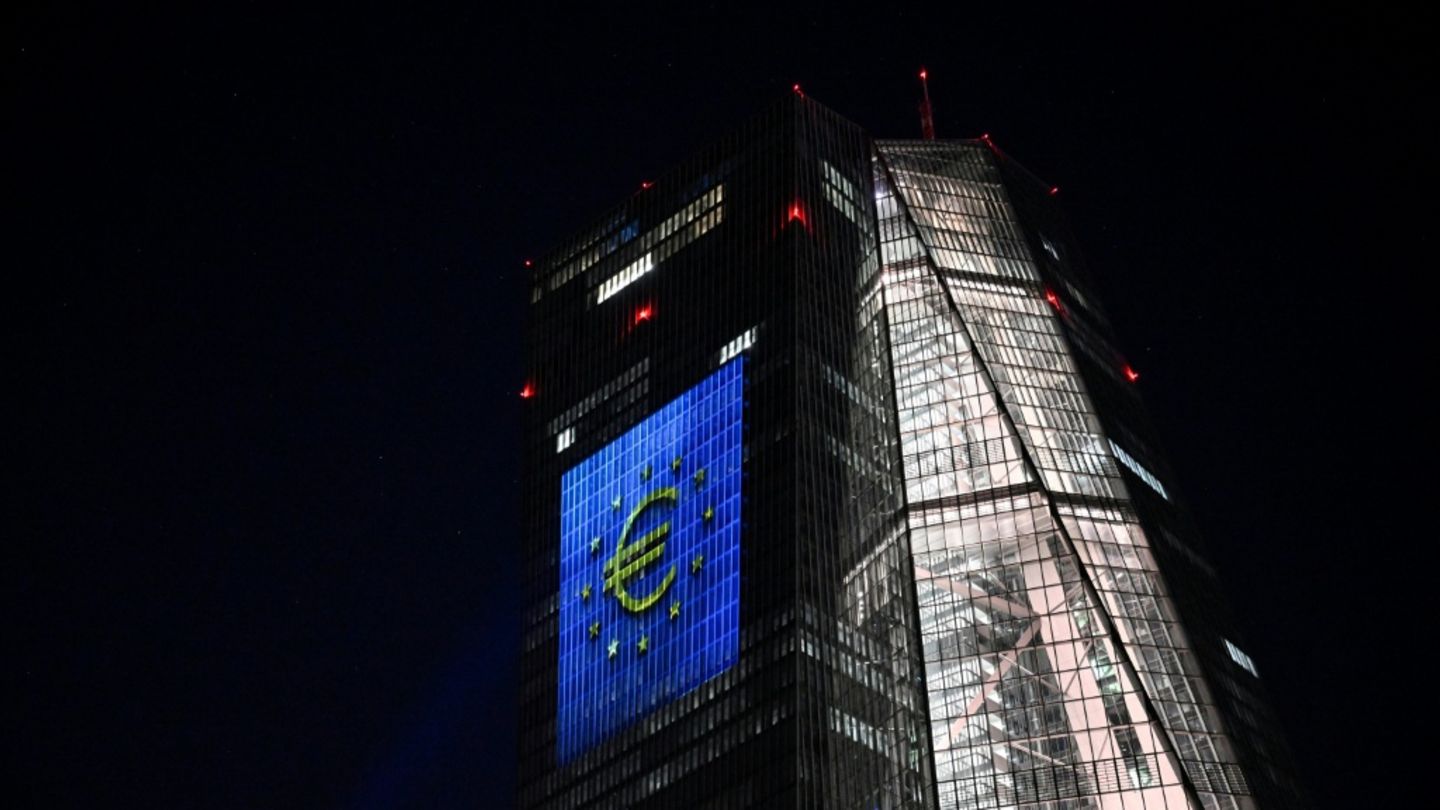 EZB-Hauptsitz in Frankruft im Dezember